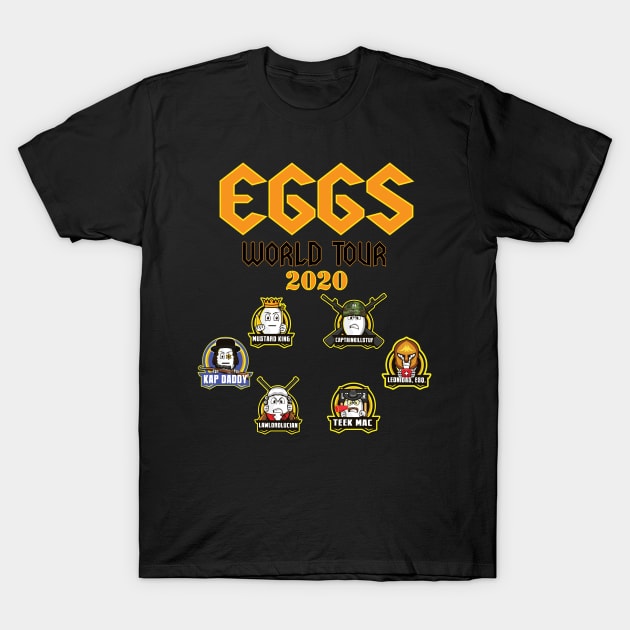 Eggs World Tour Version 2 T-Shirt by BaseballMagic